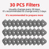 30 PCS Filters