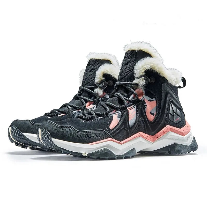 Men Hiking Shoes winter Waterproof Outdoor Sneaker Men Leather Trekking Boots Trail Camping Climbing snow Sneakers Women