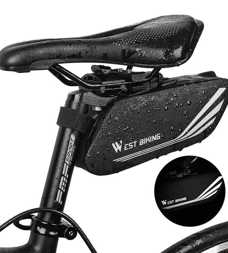 Bike Bag Cycling Rear Seat Tail Bag Waterproof Seatpost Pannie Bag Bike Accessories Reflective Bicycle Saddle Bags