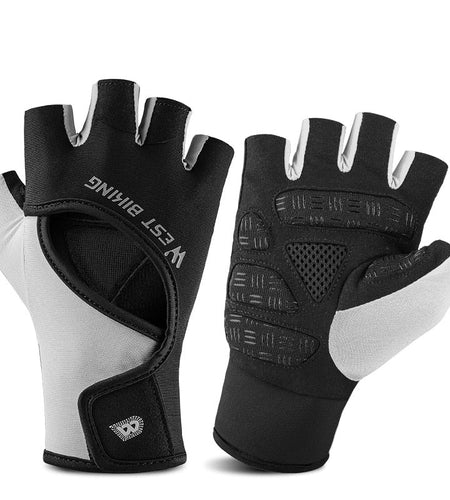 Half Finger Cycling Gloves Summer Breathable Anti Slip Sport Bicycle Gloves Women Men MTB Road Bike Fitness Gloves