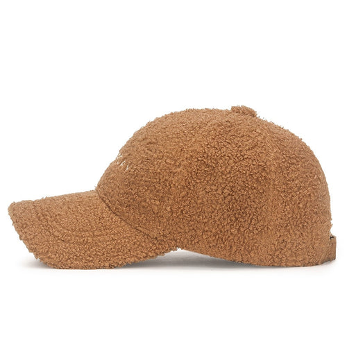 Load image into Gallery viewer, Fashion Wool Thicken Warm Women Men Baseball Cap Autumn Winter Lady Male Casquette Cap Hat For Men Women
