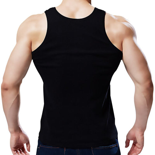 Load image into Gallery viewer, Men Sleeveless Shirt Jogging Vest Training Clothes Men Running Crop Top Sport Vest I-Shaped Gym Running Fitness Workout Tank Top
