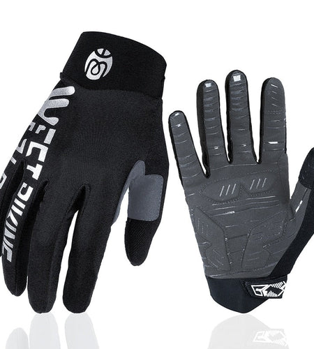 Breathable Cycling Gloves Touch Screen MTB Bike Gloves Anti-slip Reflective Sport Fitness Running Bicycle Gloves