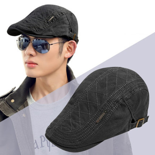 Load image into Gallery viewer, Unisex Plain Berets Cap Solid Color Fashion Adjustable Cap For Men &amp; Women Outdoor Sports Summer Cotton Berets Hats
