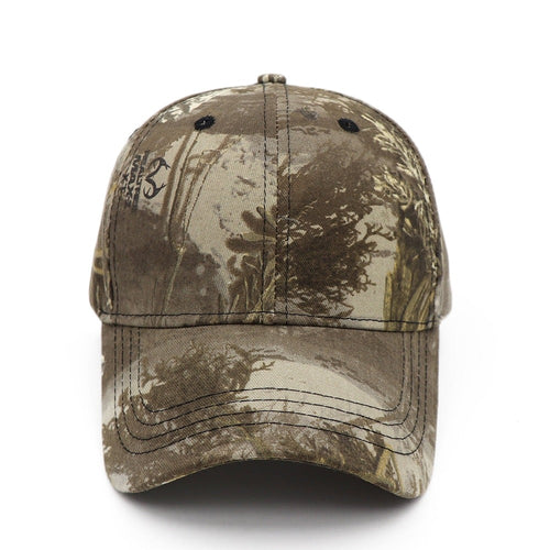 Load image into Gallery viewer, Outdoor Jungle Fishing Baseball Hat Cap Man Camouflage Hunting Hat Casquette Bone Cotton Tree Camo Snapback Dad Caps
