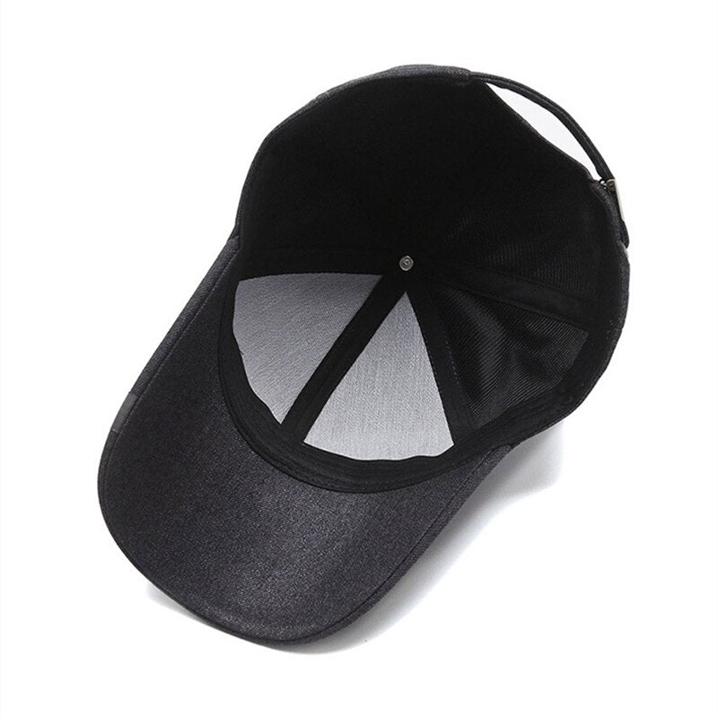 Men's Baseball Caps Brand Snapback Trucker Cap Male Cotton Gorras Hombre Golf Hat Bone Visor Cap Adjustable