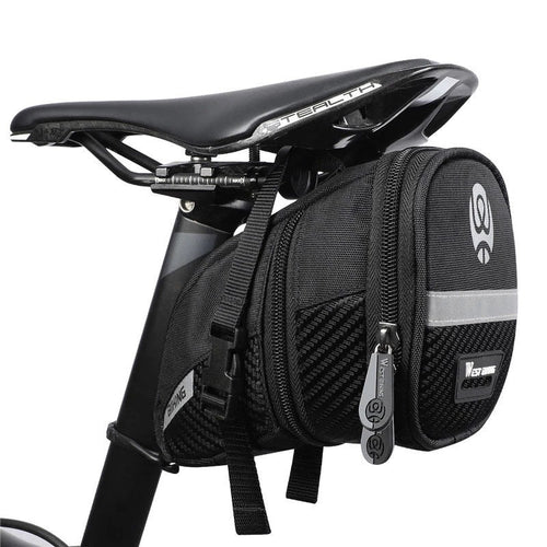 Load image into Gallery viewer, Bicycle Saddle Bag Rainproof Bicycle Pannier 3D Shell Reflective Rear Seatpost Bag Basket MTB Cycling Accessories
