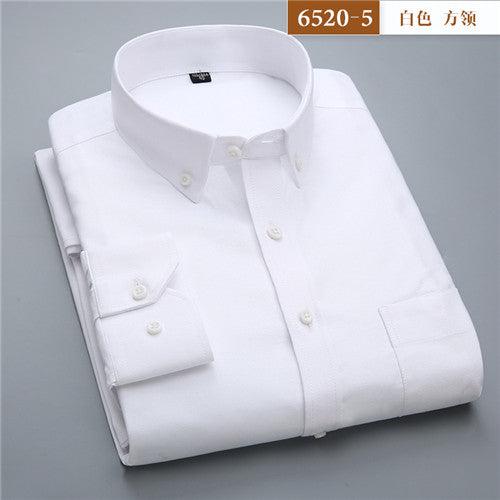 Load image into Gallery viewer, High Quality Solid Cotton Long Sleeve Shirt #652XX-men-wanahavit-65205-S-wanahavit
