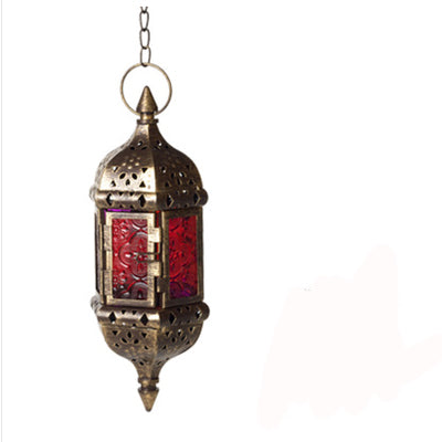 Load image into Gallery viewer, Moroccan Lantern Candle Holder-home accent-wanahavit-Brown-wanahavit
