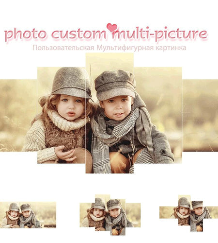 Diamond Painting Photo Custom Multi-Pictures Combination Rhinestone Full Square/Round Diamond Mosaic-home art-wanahavit-2020 2020 2020-Square Drill-wanahavit