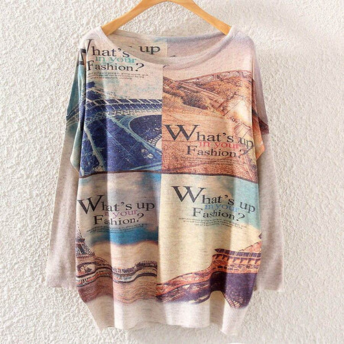 Load image into Gallery viewer, Printed Knitted Winter Long Sleeve Series 1-women-wanahavit-Whats Up-One Size-wanahavit
