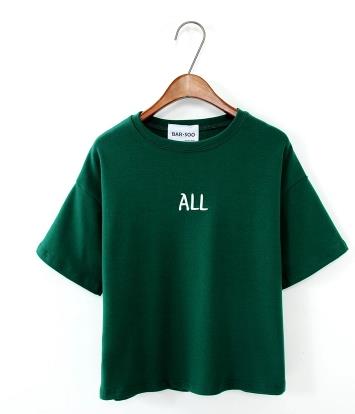Load image into Gallery viewer, ALL Embroidery Harajuku Style Cotton Shirt-women-wanahavit-Green-One Size-wanahavit
