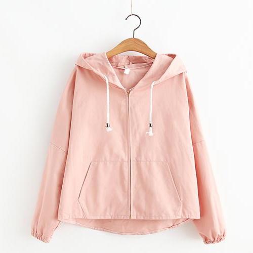 Load image into Gallery viewer, Cute Mouse Ear Pockets Applique Hoodies-women-wanahavit-Pink-One Size-wanahavit
