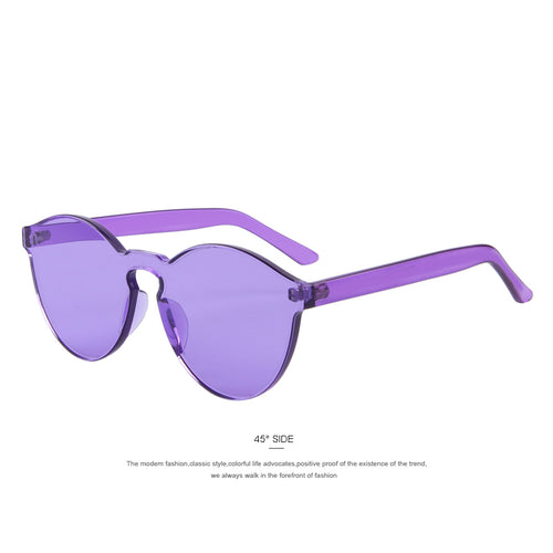 Load image into Gallery viewer, Candy Color Cat Eye Luxury Sunglass-women-wanahavit-C05 Purple-wanahavit
