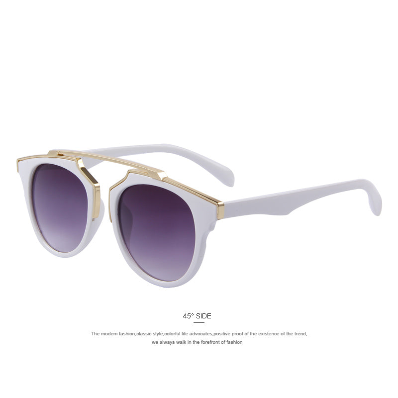 Fashion Cat Eye Sunglass UV400-women-wanahavit-C08 White-wanahavit