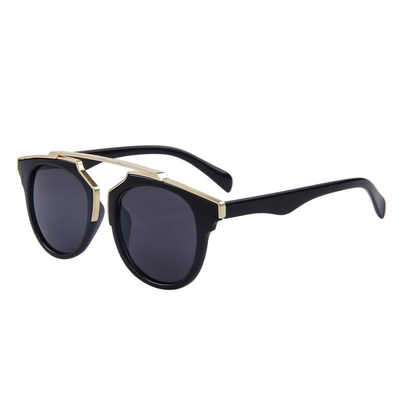 Fashion Cat Eye Sunglass UV400-women-wanahavit-C01 Black-wanahavit