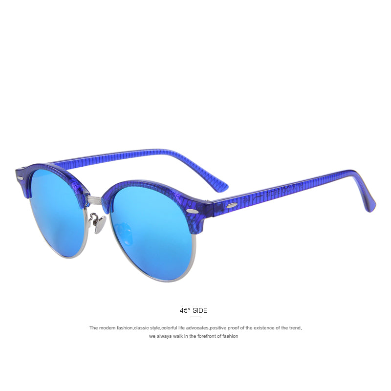 Retro Rivet Polarized Designer Sunglass-unisex-wanahavit-C03 Blue-wanahavit