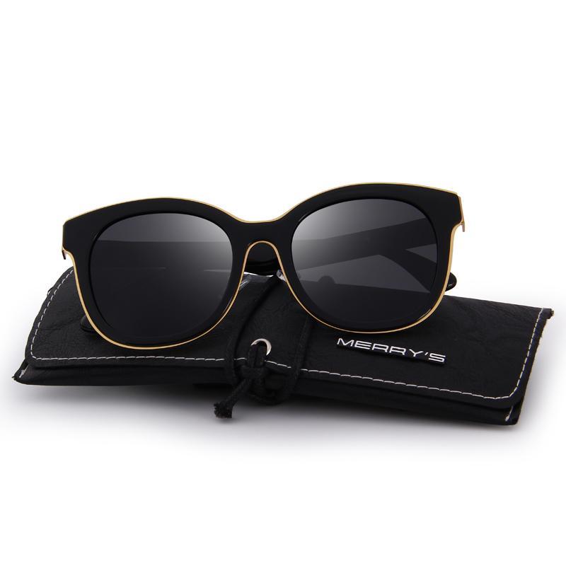 Fashion Cat Eye Polarized Sunglass-women-wanahavit-C05 Black-wanahavit