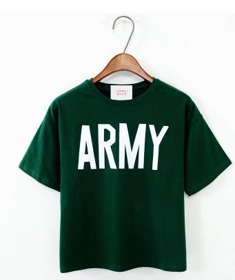 Load image into Gallery viewer, Army Printed Harajuku Loose Casual Shirt-women-wanahavit-Green-One Size-wanahavit
