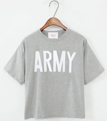 Load image into Gallery viewer, Army Printed Harajuku Loose Casual Shirt-women-wanahavit-Gray-One Size-wanahavit
