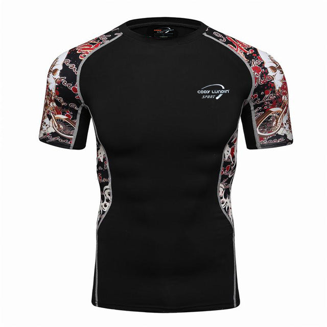 MMA 3D Printed Compression Shirt-men fitness-wanahavit-8-Asian size M-wanahavit