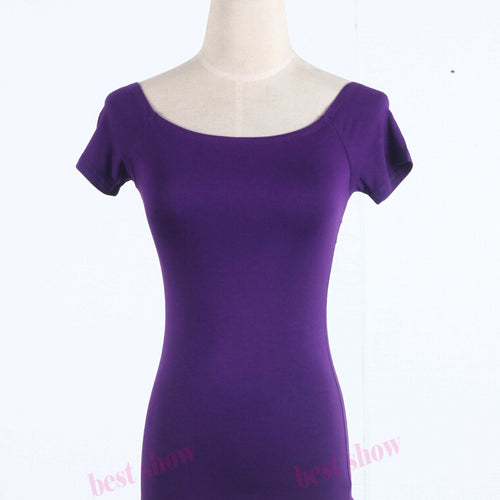 Load image into Gallery viewer, Sexy Off The Shoulder Solid Color Shirt-women-wanahavit-purple-S-wanahavit
