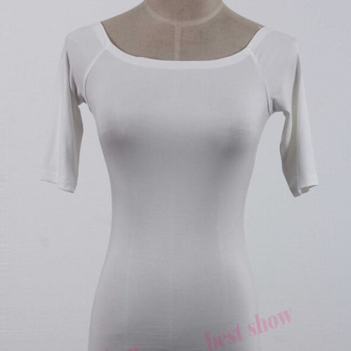 Load image into Gallery viewer, Sexy Off The Shoulder Solid Color Shirt-women-wanahavit-white half sleeve-S-wanahavit
