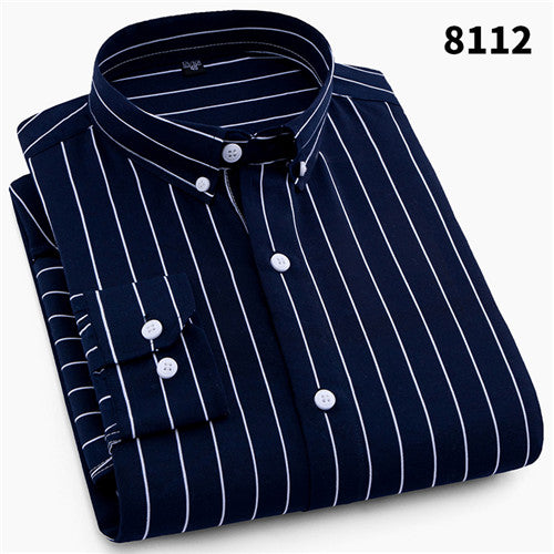 High Quality Geometry Long Sleeve Shirt #810XX-men-wanahavit-8112-S-wanahavit