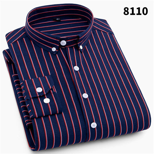 High Quality Geometry Long Sleeve Shirt #810XX-men-wanahavit-8110-S-wanahavit