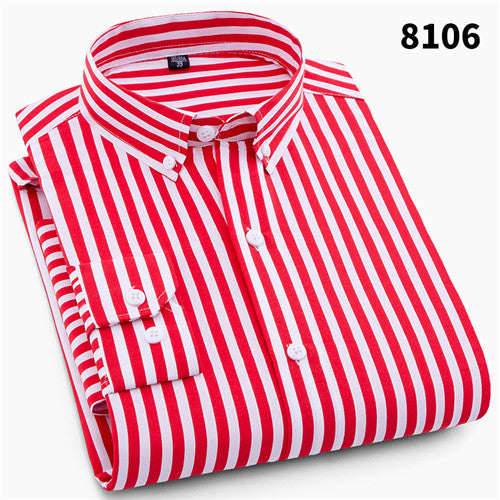 High Quality Geometry Long Sleeve Shirt #810XX-men-wanahavit-8106-S-wanahavit