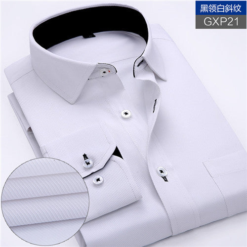 High Quality Stripe Twill Long Sleeve Shirt #GXPXX-men-wanahavit-GXP21-S-wanahavit