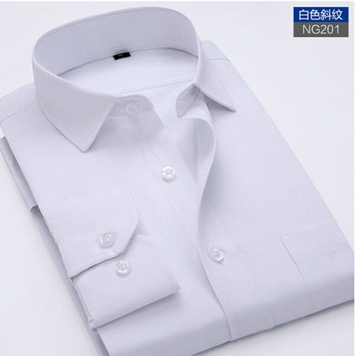 High Quality Stripe Twill Long Sleeve Shirt #GXPXX-men-wanahavit-NG201-S-wanahavit