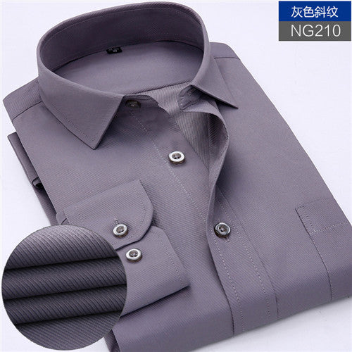 High Quality Stripe Twill Long Sleeve Shirt #GXPXX-men-wanahavit-NG210-S-wanahavit