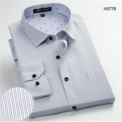 High Quality PlaidLong Sleeve Shirt #H57XX-men-wanahavit-H5778-XL-wanahavit
