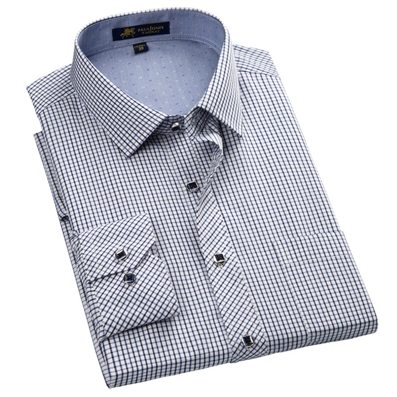 High Quality PlaidLong Sleeve Shirt #H57XX-men-wanahavit-H5779-XL-wanahavit