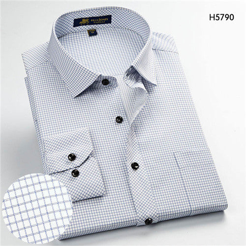 High Quality PlaidLong Sleeve Shirt #H57XX-men-wanahavit-H5790-XL-wanahavit