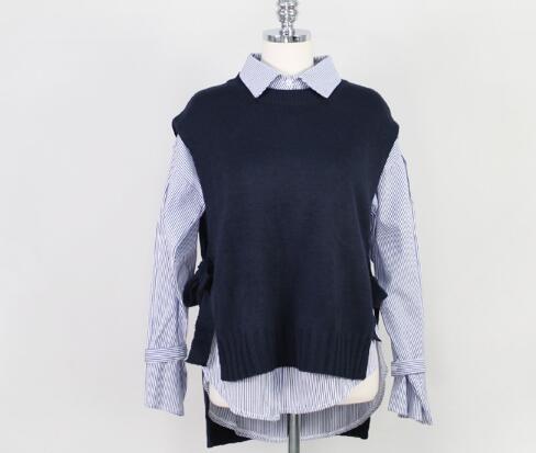 Load image into Gallery viewer, Office Lady Leisure Casual Wool Pullover Sleeveless Sweater Vests
