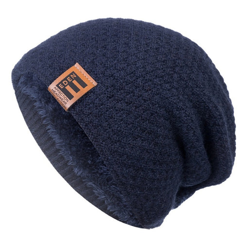 Load image into Gallery viewer, Unisex Warm Ski Beanie Hat Pineapple Pattern Design Outdoor Knitted Woolen Warm Winter Cap
