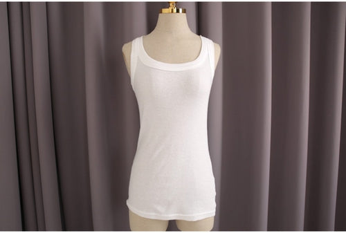 Load image into Gallery viewer, Cotton Sexy Solid Strappy Summer Beach Cropped Top Tank Sleeveless
