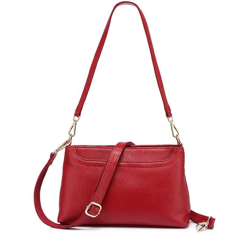 Genuine Leather Small Shoulder Bag-women-wanahavit-Wine red-(20cm<Max Length<30cm)-wanahavit