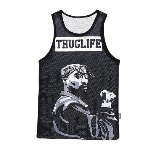 Load image into Gallery viewer, Thuglife Tupac Harajuku Summer Tank Top-unisex-wanahavit-XXL-wanahavit
