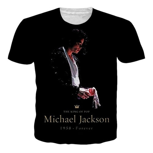 Load image into Gallery viewer, Michael Jackson Commemorative Tees-unisex-wanahavit-7-S-wanahavit
