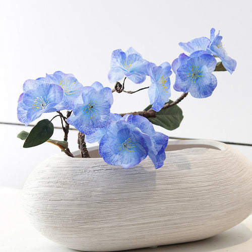 Load image into Gallery viewer, Artificial Japanese Cherry Blossoms-home accent-wanahavit-Blue-wanahavit
