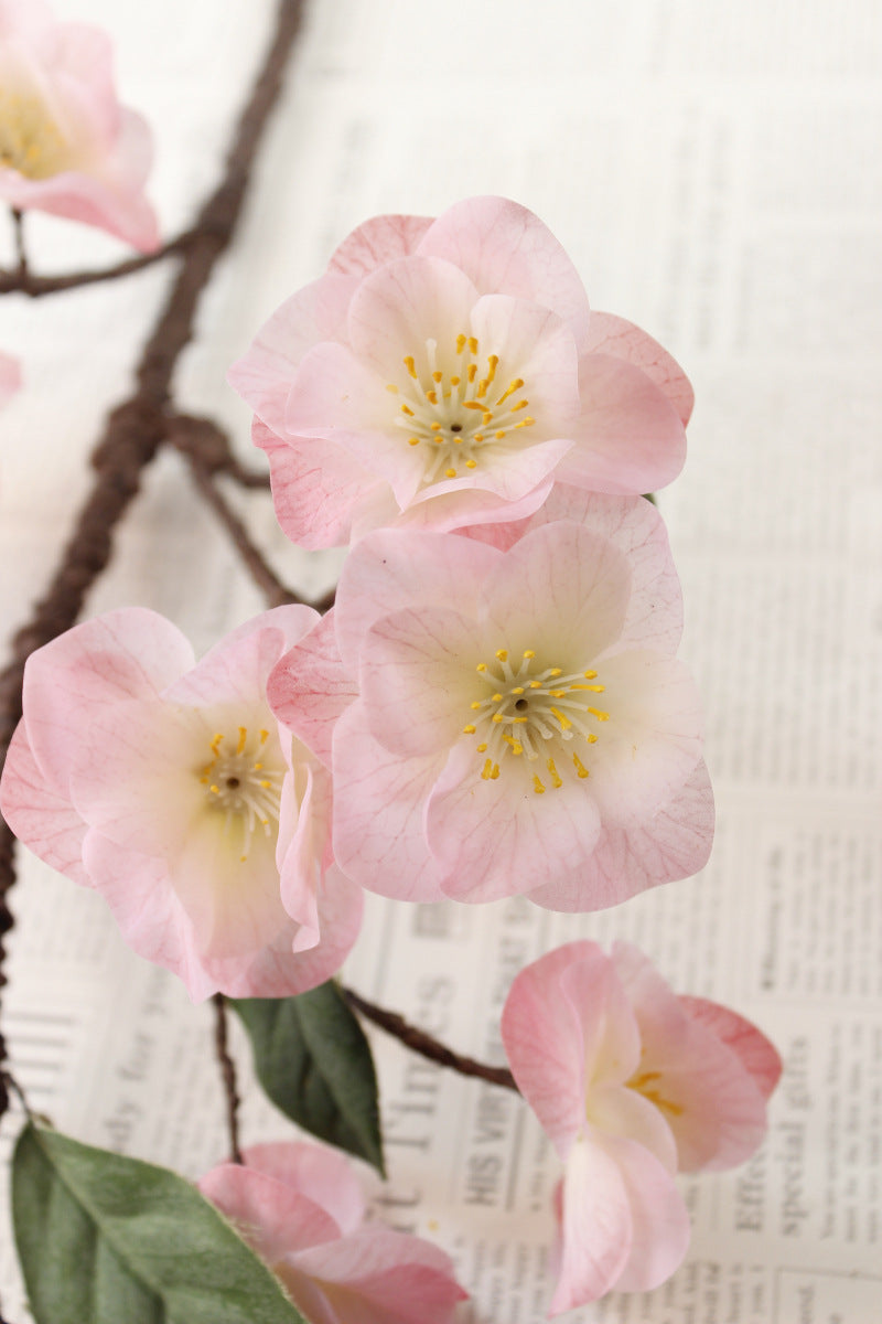 Artificial Japanese Cherry Blossoms-home accent-wanahavit-Deep Pink-wanahavit
