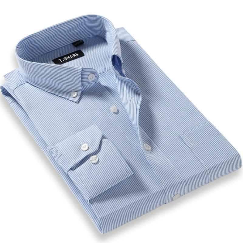 High Quality StripeLong Sleeve Shirt #XTWXX-men-wanahavit-XTW006-S-wanahavit