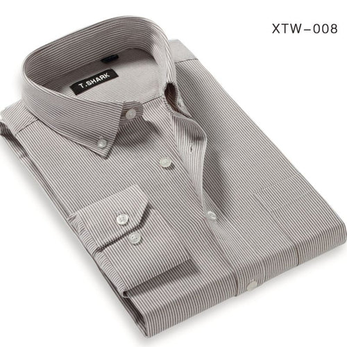 Load image into Gallery viewer, High Quality StripeLong Sleeve Shirt #XTWXX-men-wanahavit-XTW008-S-wanahavit
