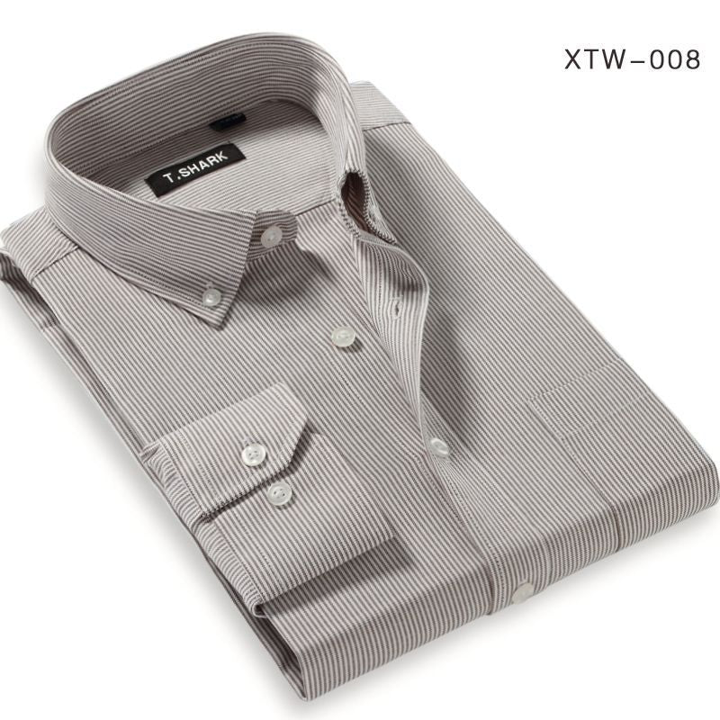 High Quality StripeLong Sleeve Shirt #XTWXX-men-wanahavit-XTW008-S-wanahavit