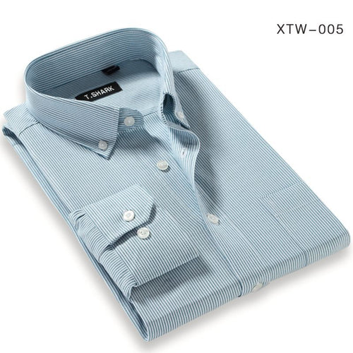 Load image into Gallery viewer, High Quality StripeLong Sleeve Shirt #XTWXX-men-wanahavit-XTW005-S-wanahavit
