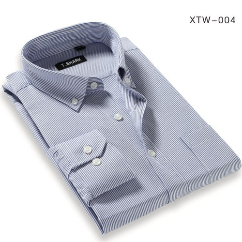 Load image into Gallery viewer, High Quality StripeLong Sleeve Shirt #XTWXX-men-wanahavit-XTW004-S-wanahavit
