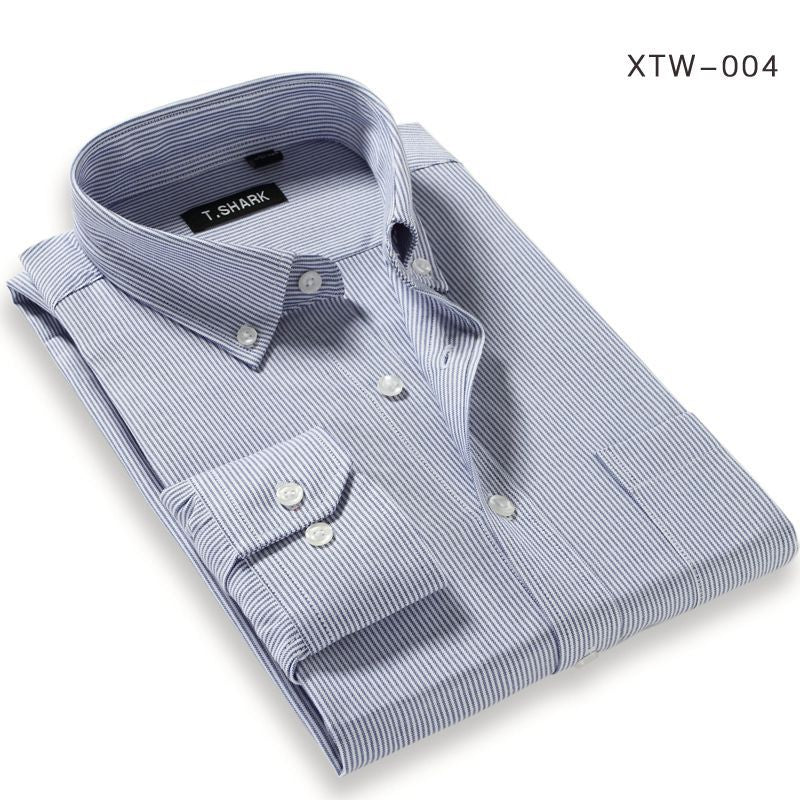 High Quality StripeLong Sleeve Shirt #XTWXX-men-wanahavit-XTW004-S-wanahavit